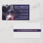 溶接工の名刺 名刺 (正面/裏面)