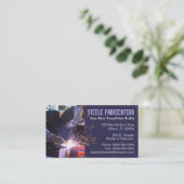 溶接工の名刺 名刺 (スタンド正面)