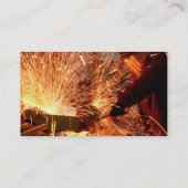 溶接工の名刺 名刺 (裏面)