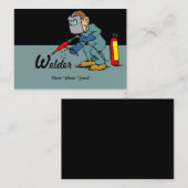 溶接工の名刺 名刺 (正面/裏面)