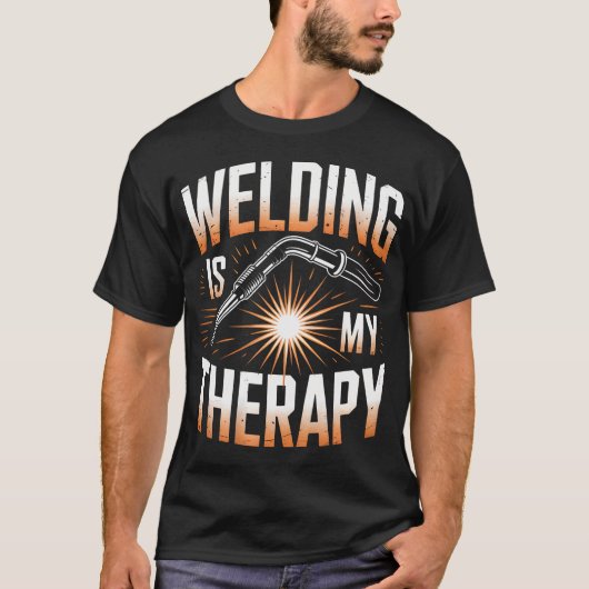 溶接工の癒し工房 Tシャツ (正面)