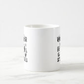 溶接工は愚かなマグを修理できません コーヒーマグカップ (中央)