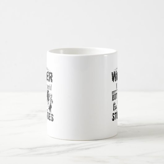 溶接工は愚かなマグを修理できません コーヒーマグカップ (中央)