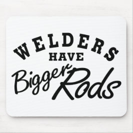溶接工は…持っています マウスパッド