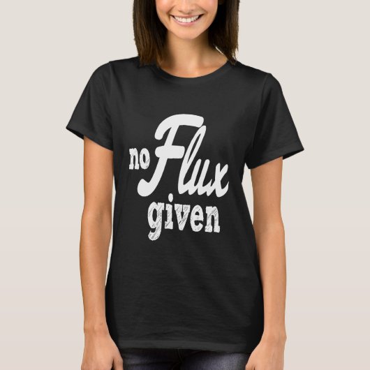 溶接工フラックスなしTシャツ 面白い溶接パパのTシャツ Tシャツ (正面)