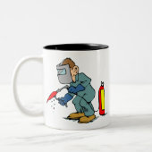 溶接工 ツートーンマグカップ (左)