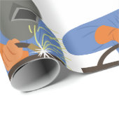 溶接工 ラッピングペーパー (ロールコーナー)