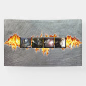 溶接工 横断幕 (横)