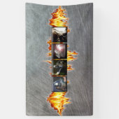 溶接工 横断幕 (縦)