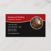 溶接建築サービス 名刺 (正面)