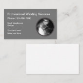 溶接建築サービス 名刺 (正面/裏面)