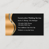 溶接建築名刺 名刺 (正面)