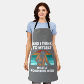 溶接最高のアートメンズアークウェダーパイプライナーエア エプロン (着用した状態)