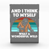 溶接最高のアートメンズアークウェダーパイプライナーエア フォトブロック (正面)