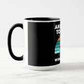 溶接最高のアートメンズアークウェダーパイプライナーエア マグカップ (左)