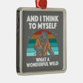 溶接最高のアートメンズアークウェダーパイプライナーエア メタルオーナメント (右)