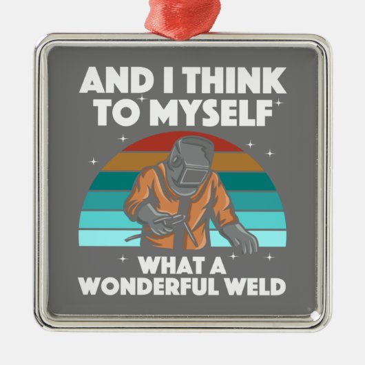 溶接最高のアートメンズアークウェダーパイプライナーエア メタルオーナメント (正面)