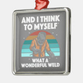 溶接最高のアートメンズアークウェダーパイプライナーエア メタルオーナメント (左)