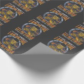 溶接機おもしろいの溶接作業ことわざ ラッピングペーパー (角)