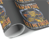 溶接機おもしろいの溶接作業ことわざ ラッピングペーパー (ロールコーナー)