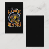 溶接機おもしろいの溶接作業ことわざ 名刺 (正面/裏面)