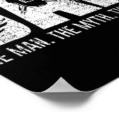 溶接機おもしろい溶接パパマン神話レジェンドファーザー ポスター (角)