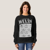 溶接機のタイプ スウェットシャツ (正面フル)