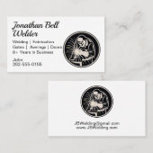 溶接機の溶接加工 名刺 (正面/裏面)