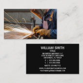 溶接機の溶接名刺 名刺 (正面/裏面)