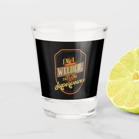 溶接機の溶接 ショットグラス (正面)