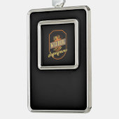 溶接機の溶接 シルバープレートフレームオーナメント (左)