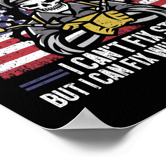 溶接機の溶接 ポスター (角)