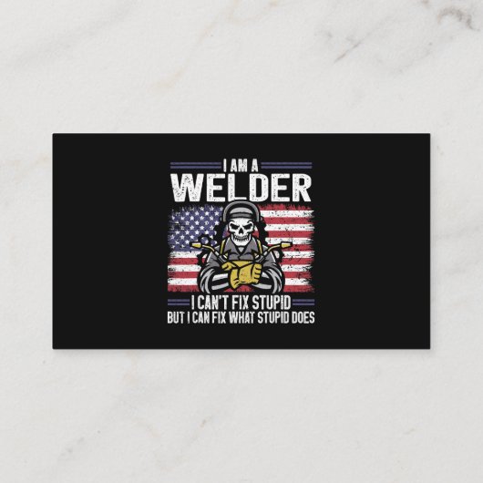 溶接機の溶接 名刺 (裏面)