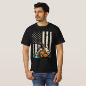 溶接機のTシャツ Tシャツ (正面フル)