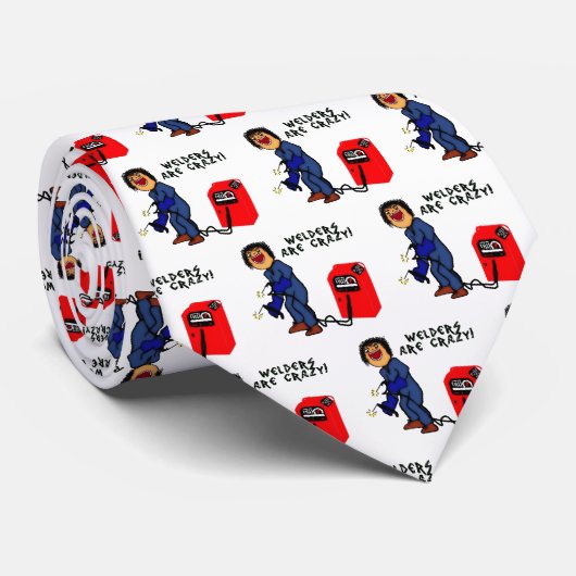 溶接機は漫画熱狂するだおもしろい ネクタイ (ロール)