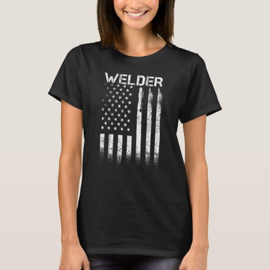 溶接機オペレータ14 Tシャツ (正面)