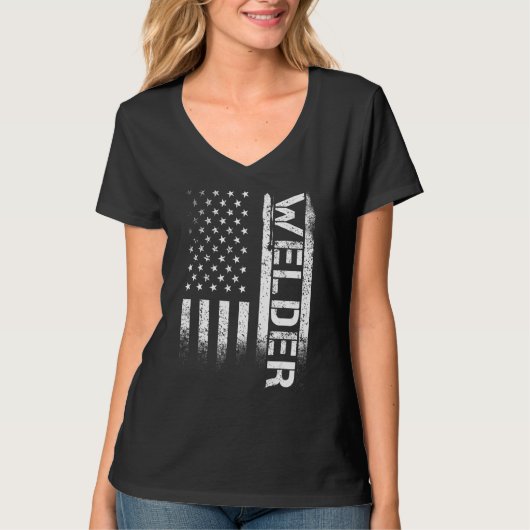 溶接機オペレータ16 Tシャツ (正面)