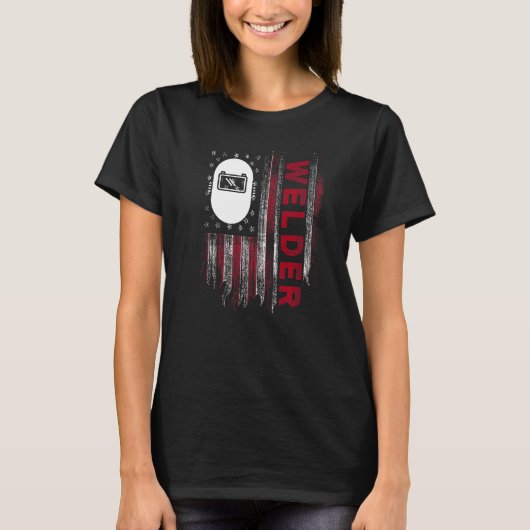 溶接機オペレータ8 Tシャツ (正面)