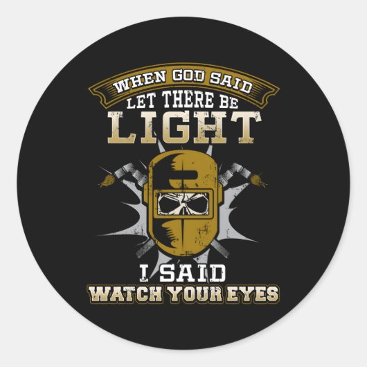 溶接機スカル溶接目を見る ラウンドシール (正面)