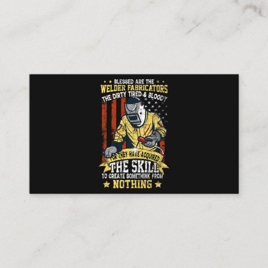 溶接機ファブリケータメタワーカー溶接機MIG 名刺 (正面)