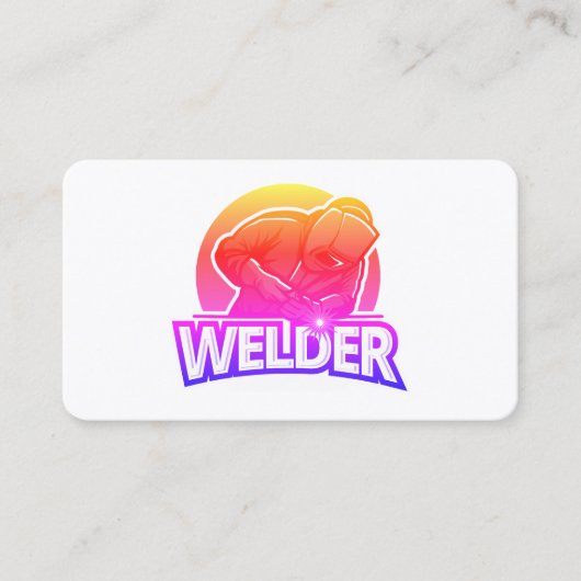 溶接機モバイル溶接 名刺 (正面)