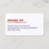 溶接機モバイル溶接 名刺 (裏面)