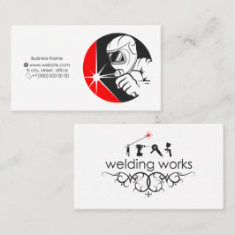 溶接機付溶接機 名刺
