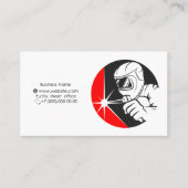 溶接機付溶接機 名刺 (正面)