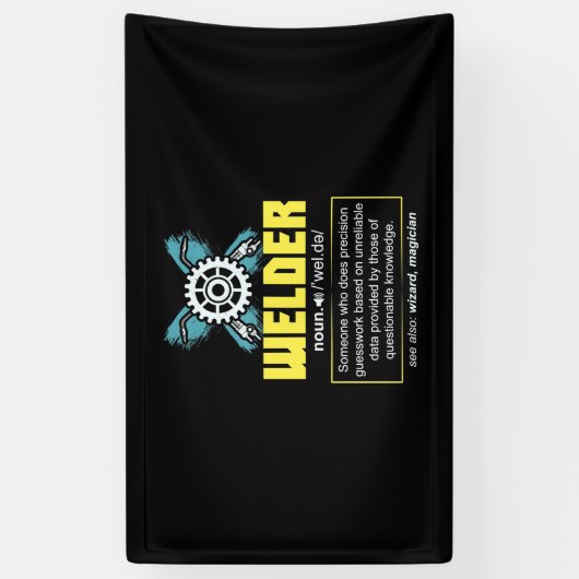 溶接機定義 横断幕 (縦)