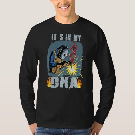 溶接機溶接MIG溶接TIG溶接 Tシャツ (正面)