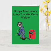 溶接機熱狂するは カード (黄色い花)