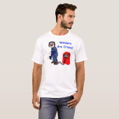 溶接機熱狂するは Tシャツ (正面フル)