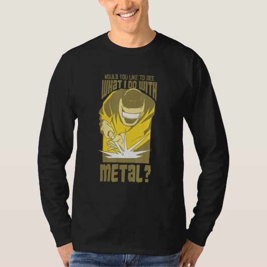 溶接機用溶接ヘルメットことわざ2 Tシャツ (正面)