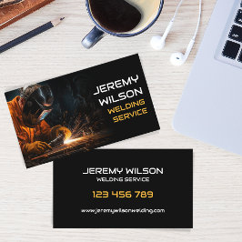 溶接機金属溶接サービス製作鋼材 名刺